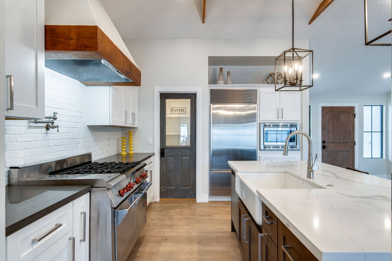 newly remodeled kitchen